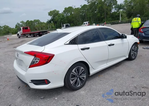 2017 Honda Civic Ex-L from USA, damaged, VIN 19XFC1F72HE003965